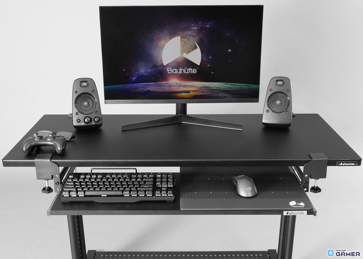 Bauhutte、デスク天板を2段に拡張できる「後付キーボードスライダー2」発売の画像