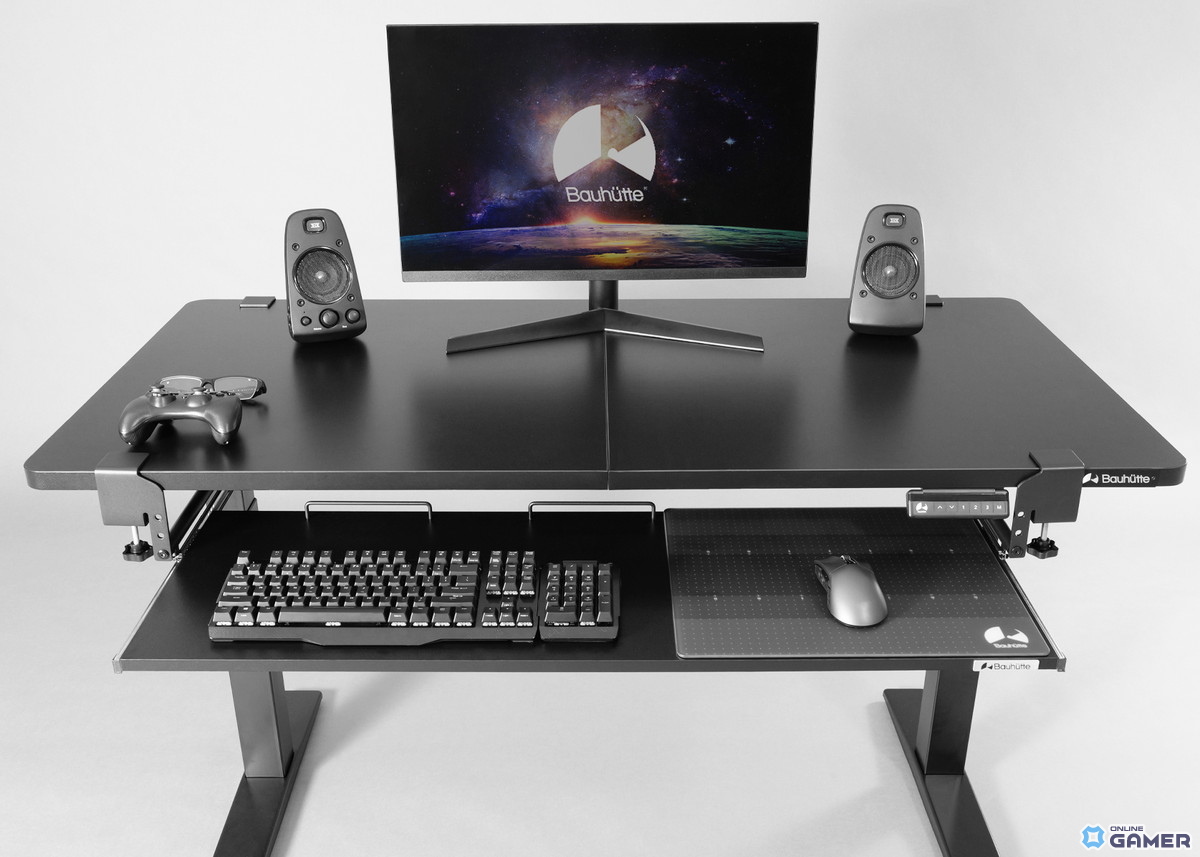 Bauhutte、デスク天板を2段に拡張できる「後付キーボードスライダー2」発売の画像