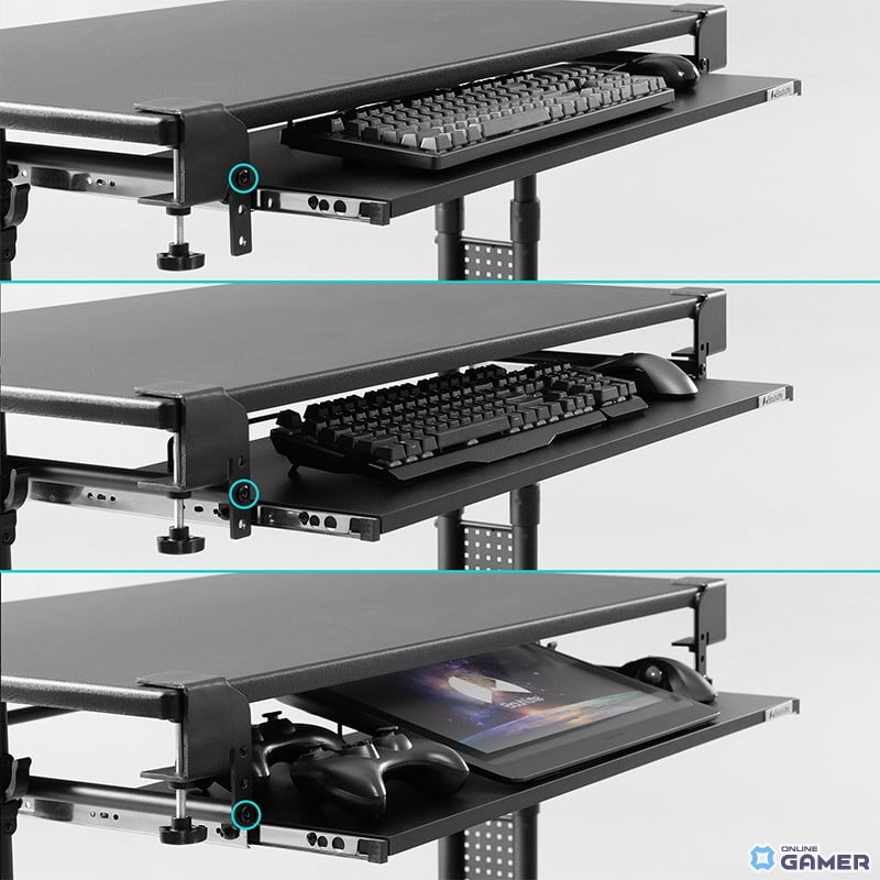 Bauhutte、デスク天板を2段に拡張できる「後付キーボードスライダー2」発売のスクリーンショット6