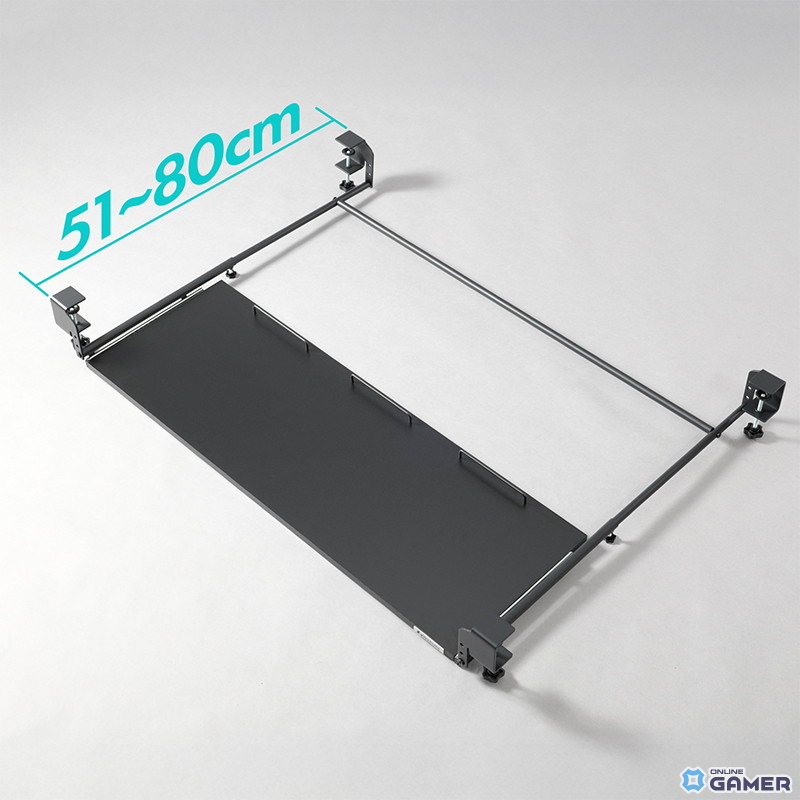 Bauhutte、デスク天板を2段に拡張できる「後付キーボードスライダー2」発売の画像