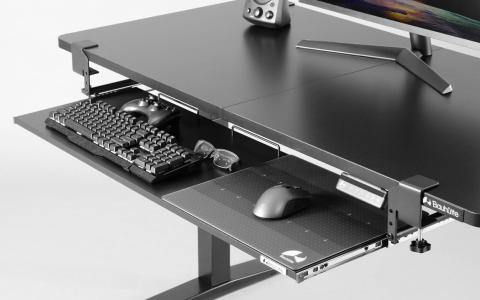 Bauhutte、デスク天板を2段に拡張できる「後付キーボードスライダー2」発売