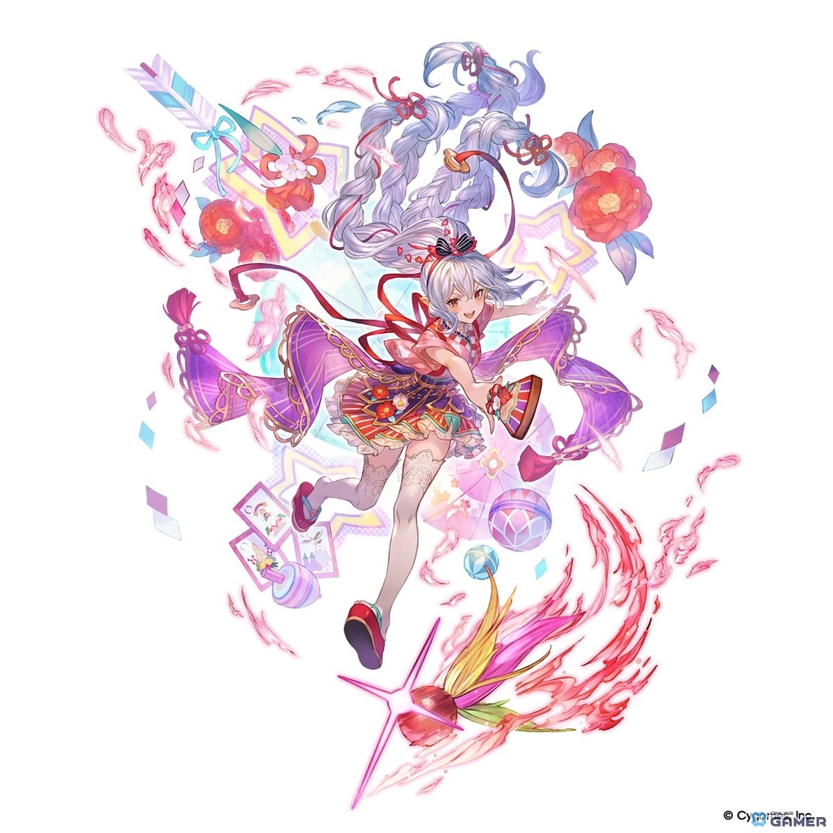 メドゥーサ専用スキン「新春朗朗蛇眼姫衣」