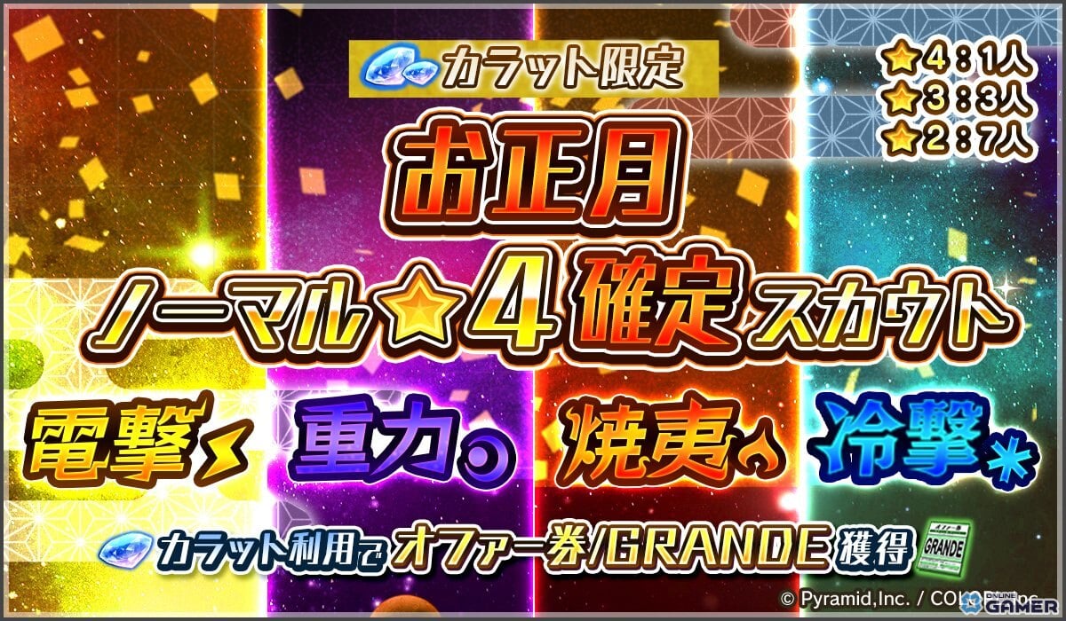 「アリス・ギア・アイギス」正月アップデート開催!最大55回無料スカウトを実施のスクリーンショット4