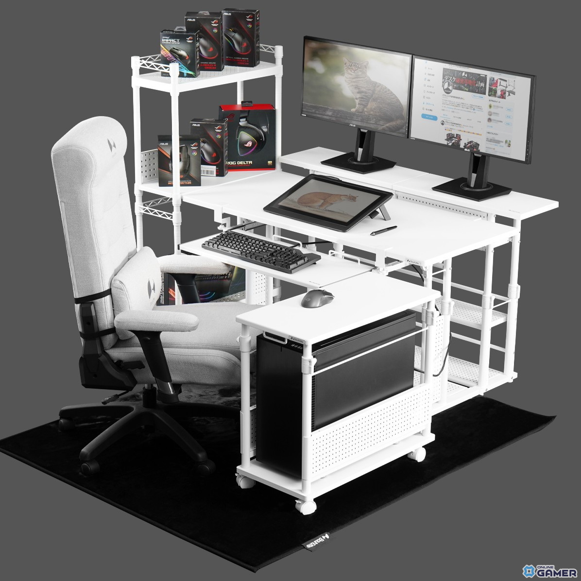 ゲーミングこたつで冬の理想郷へ！Bauhutte―Amazon初売りでホワイト家具含む170超アイテム放出の画像