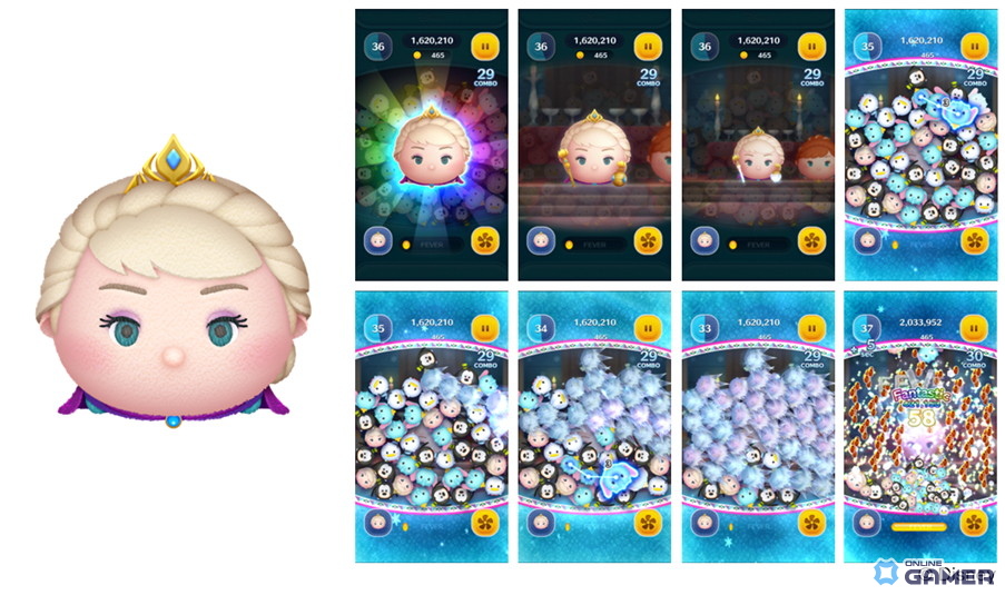 「LINE:ディズニー ツムツム」新ツム追加―戴冠式エルサとフォーマル野獣が期間限定で登場のスクリーンショット2
