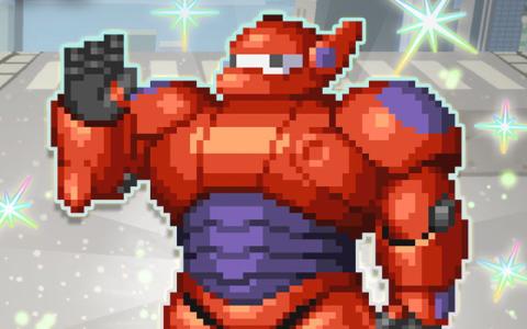 「ディズニー ピクセルRPG」新ストーリー6章「ベイマックス レスキューヒーローズ」実装!