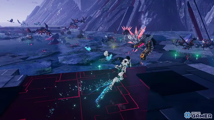 「PSO2 ニュージェネシス」オルタレルム探索に凍土エリア峡江部が追加!冬コス登場のACスクラッチも配信のスクリーンショット17