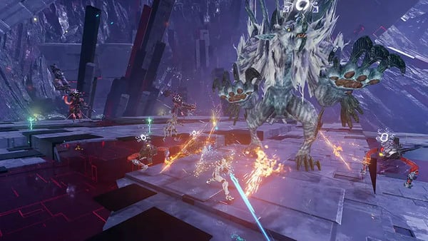 「PSO2 ニュージェネシス」オルタレルム探索に凍土エリア峡江部が追加!冬コス登場のACスクラッチも配信のスクリーンショット1