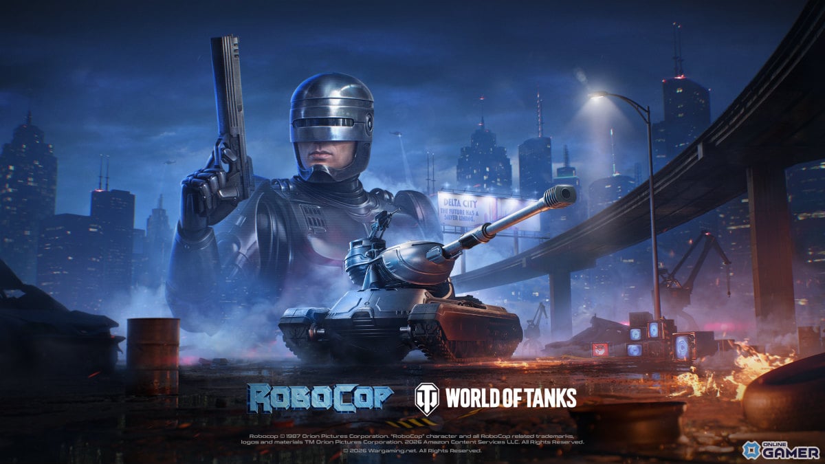 「World of Tanks」×「ロボコップ」コラボ決定！OCP Peacekeeper実装―1月15日開始のスクリーンショット1