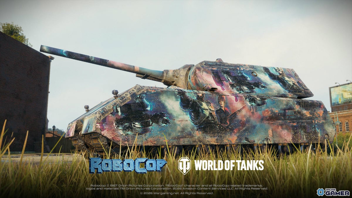 「World of Tanks」×「ロボコップ」コラボ決定！OCP Peacekeeper実装―1月15日開始のスクリーンショット5