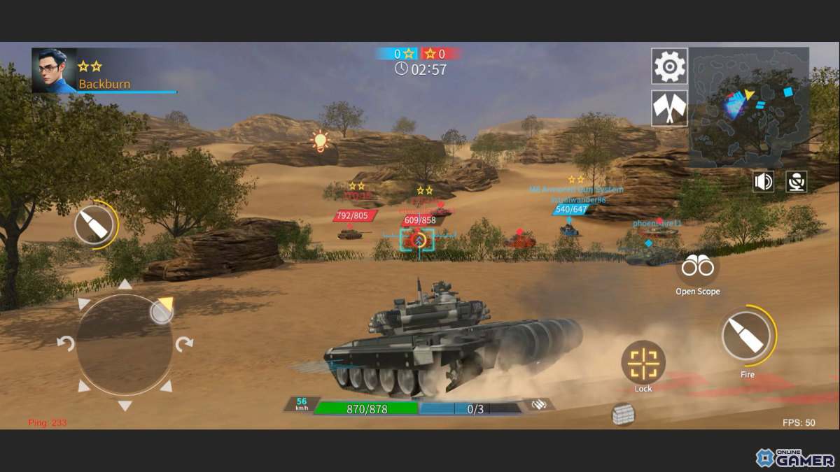 「Armored Frontline: Warzone」事前登録開始!世界同時対戦が特徴の戦車アクションが登場のスクリーンショット2