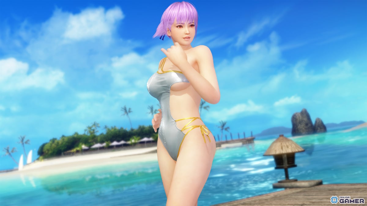 「DEAD OR ALIVE XVV」あずさがトレンドコーデガチャ初登場！SSR水着「テイクユアマーク」実装のスクリーンショット5