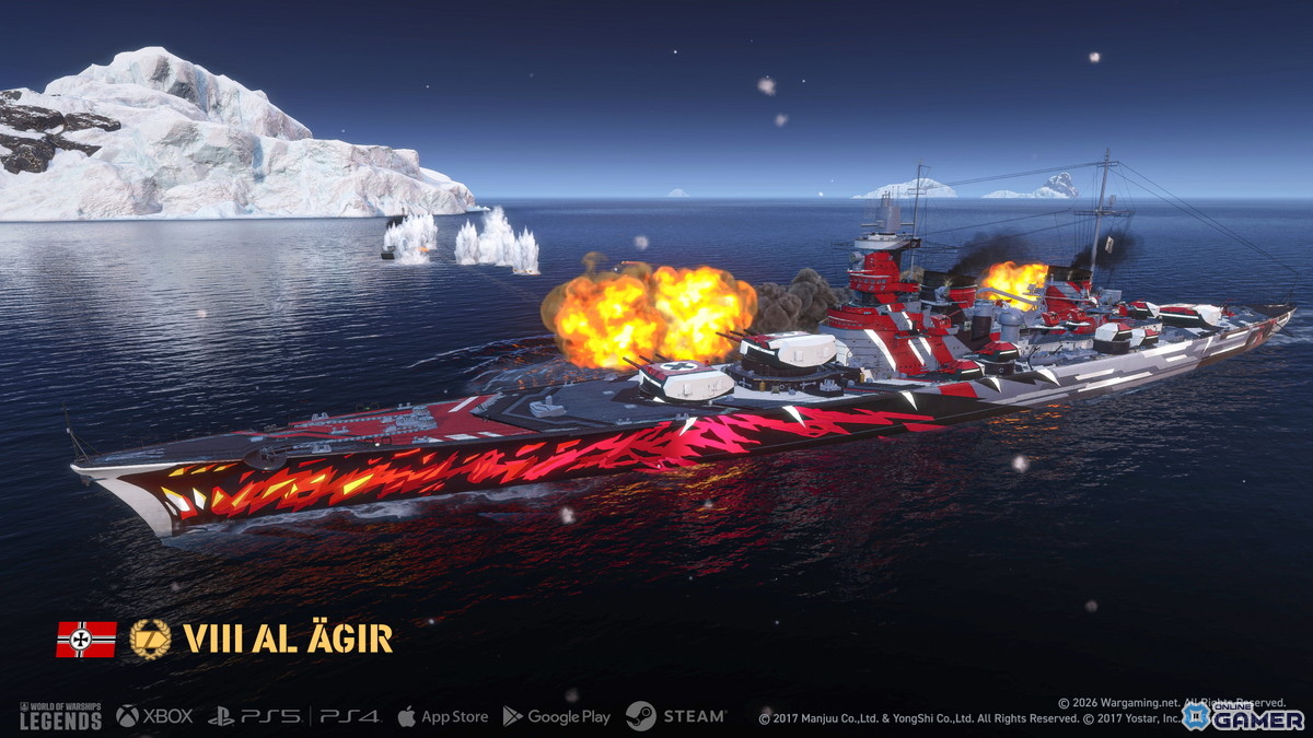 「World of Warships: Legends」―「アズールレーン」第七波コラボ開催！ヴィットリオ・ヴェネトやエーギルが参戦のスクリーンショット3