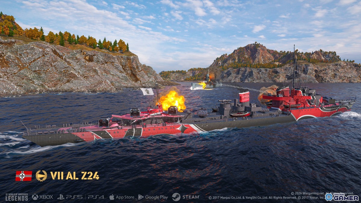 「World of Warships: Legends」―「アズールレーン」第七波コラボ開催！ヴィットリオ・ヴェネトやエーギルが参戦のスクリーンショット5