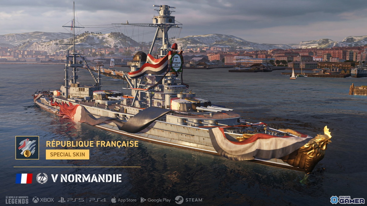 「World of Warships: Legends」―「アズールレーン」第七波コラボ開催！ヴィットリオ・ヴェネトやエーギルが参戦のスクリーンショット7