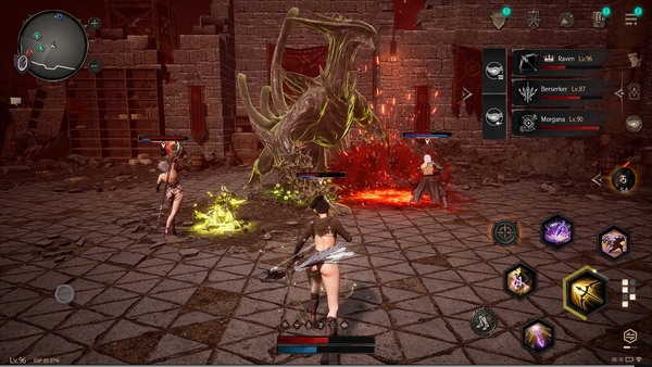 PC＆スマホ対応！高難易度が売りのダークファンタジーRPG「ダークディセンバー」配信開始！のスクリーンショット1