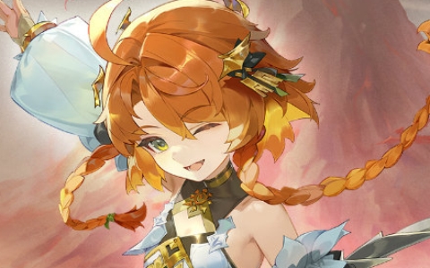 「ガーディアンテイルズ」新英雄「純粋な炎 イルニ」登場！10連無料ログインキャンペーンも開催