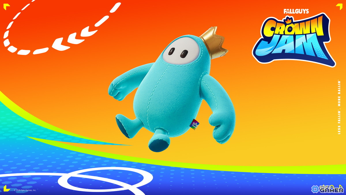 「フォートナイト」に「Fall Guys」参戦！バスケ×障害物競走が融合した3v3「Fall Guys Crown Jam」実装のスクリーンショット10