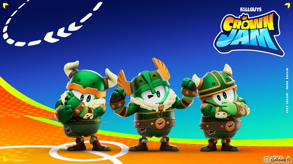 「フォートナイト」に「Fall Guys」参戦！バスケ×障害物競走が融合した3v3「Fall Guys Crown Jam」実装の画像