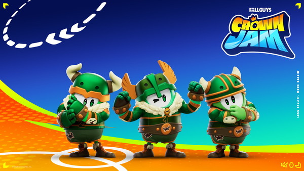 「フォートナイト」に「Fall Guys」参戦！バスケ×障害物競走が融合した3v3「Fall Guys Crown Jam」実装のスクリーンショット4