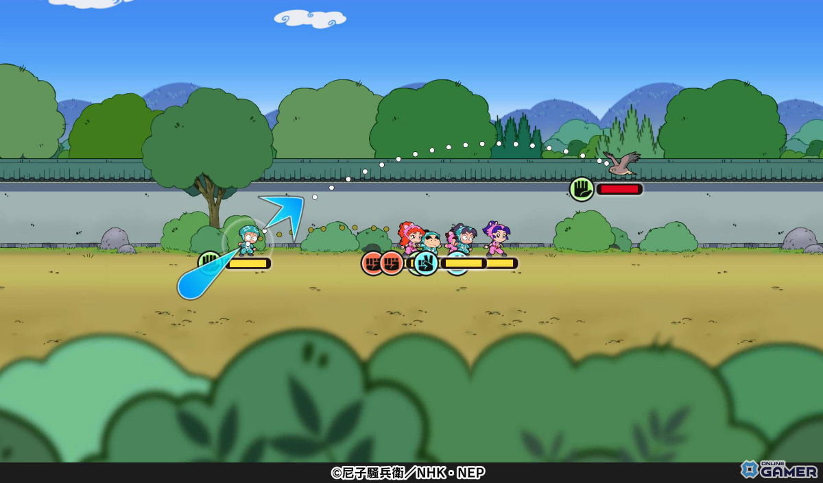 「忍たま乱太郎 ふっとびパズル!の段 あげいん!」正式サービス開始―土井半助がもらえる記念キャンペーン実施のスクリーンショット2