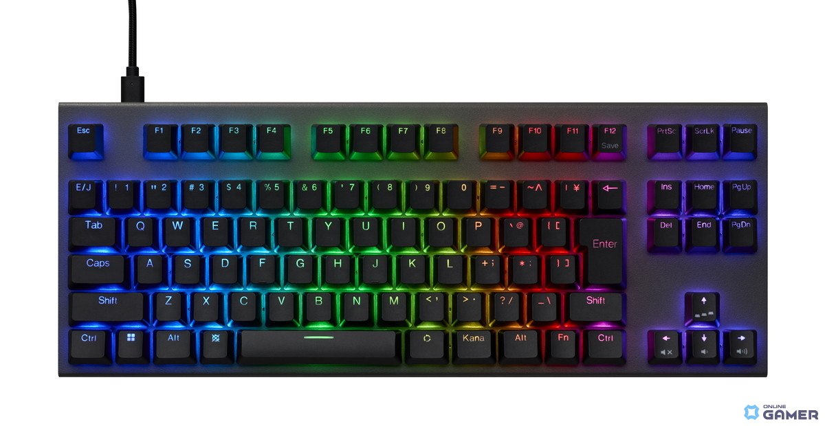 東プレ、PBTキーキャップと着脱式ケーブルを採用した「REALFORCE GX1 Plus」を発売のスクリーンショット1
