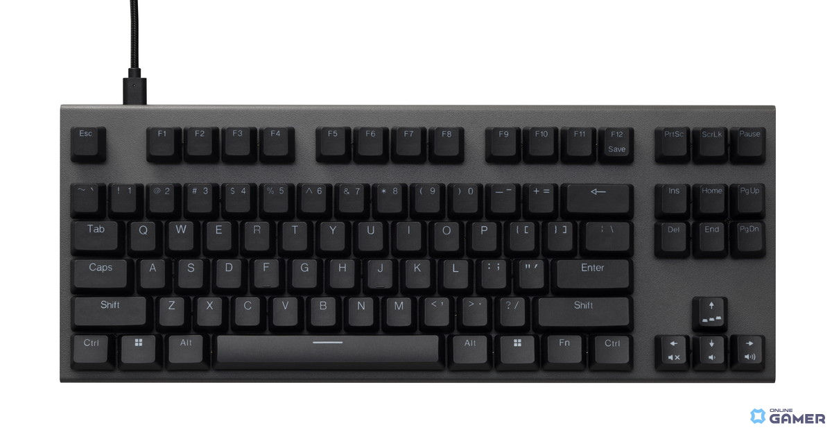 東プレ、PBTキーキャップと着脱式ケーブルを採用した「REALFORCE GX1 Plus」を発売の画像