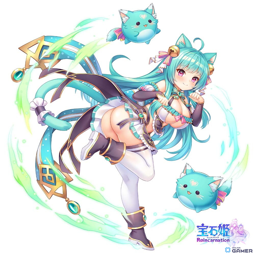 高速デバッファー参戦！「宝石姫Reincarnation」新宝石姫エメラルドキャッツアイ登場のスクリーンショット2