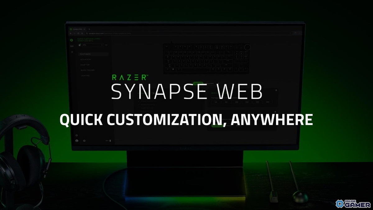 Razerのデバイス設定がウェブブラウザで可能、「Synapse Web」ベータ版公開のスクリーンショット5