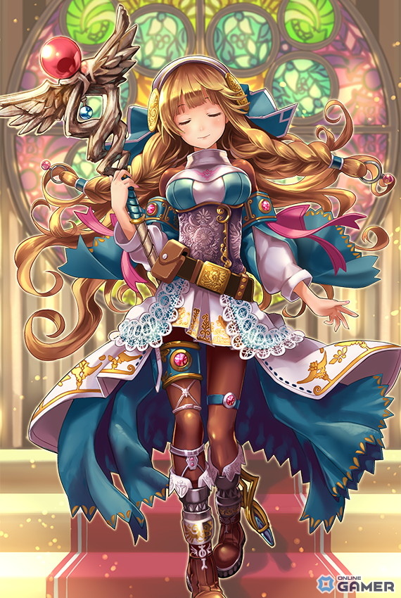 広がる盲目の神官　ノエル