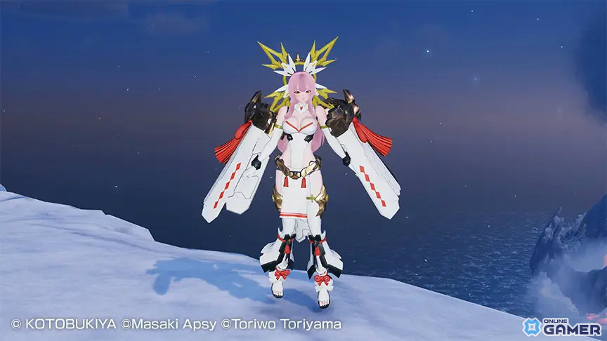 「PSO2 ニュージェネシス」で「ヘキサギア」「メガミデバイス」コラボ開催！皇巫 アマテラス レガリアが登場の画像