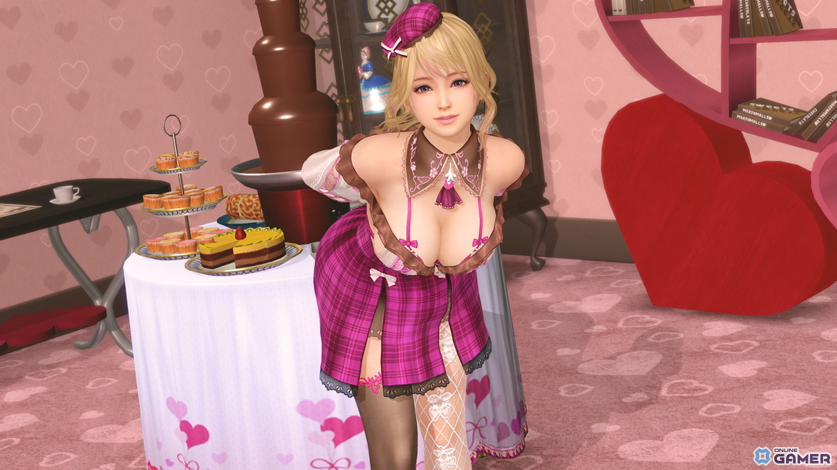 「DEAD OR ALIVE Xtreme Venus Vacation」バレンタインコーデガチャ開始―新SSR「フレサ・ベーゼ」を実装の画像