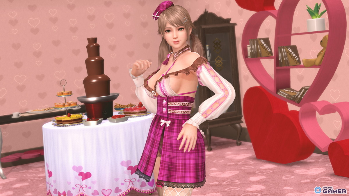 「DEAD OR ALIVE Xtreme Venus Vacation」バレンタインコーデガチャ開始―新SSR「フレサ・ベーゼ」を実装の画像