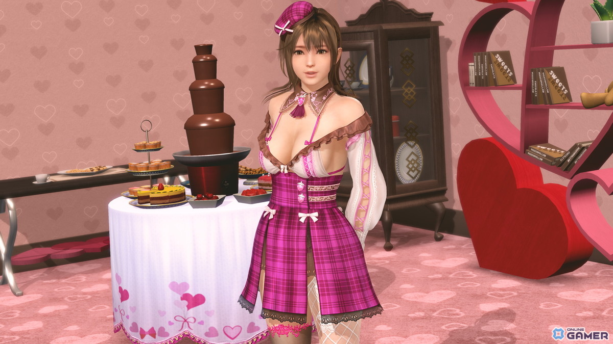 「DEAD OR ALIVE Xtreme Venus Vacation」バレンタインコーデガチャ開始―新SSR「フレサ・ベーゼ」を実装の画像