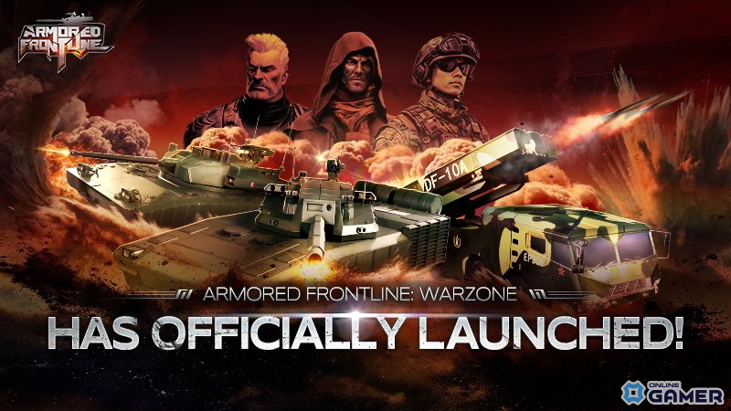 戦車アクション「Armored Frontline: Warzone」正式サービス開始！実在戦車が激突する高速タクティカルバトルのスクリーンショット1