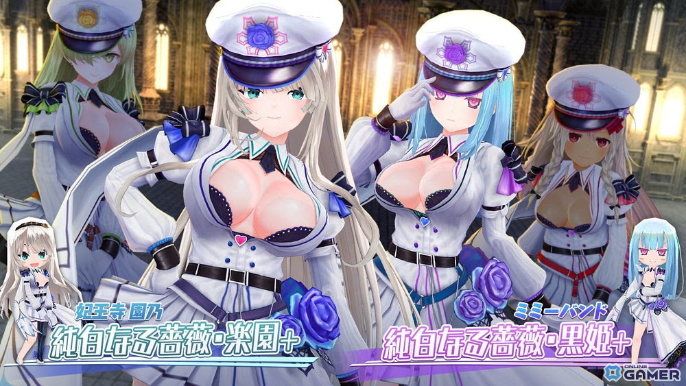 「デタリキZ」バレ・ドゥ・ファントム2ndシングル公開！純白衣装ガチャ＆釣りイベント実施のスクリーンショット2