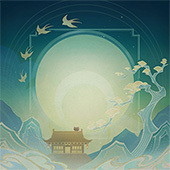 雀卓：「満月楼」の雀卓