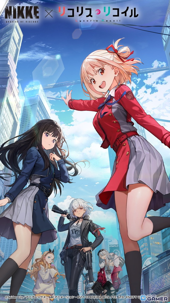 「勝利の女神：NIKKE」×「リコリス・リコイル」コラボ開幕！千束・たきな・クルミ参戦のスクリーンショット10