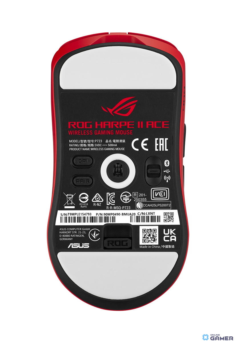 ASUS、ROG新作3製品を発表！48g超軽量マウスや8K対応キーボードなど競技志向モデルが登場の画像