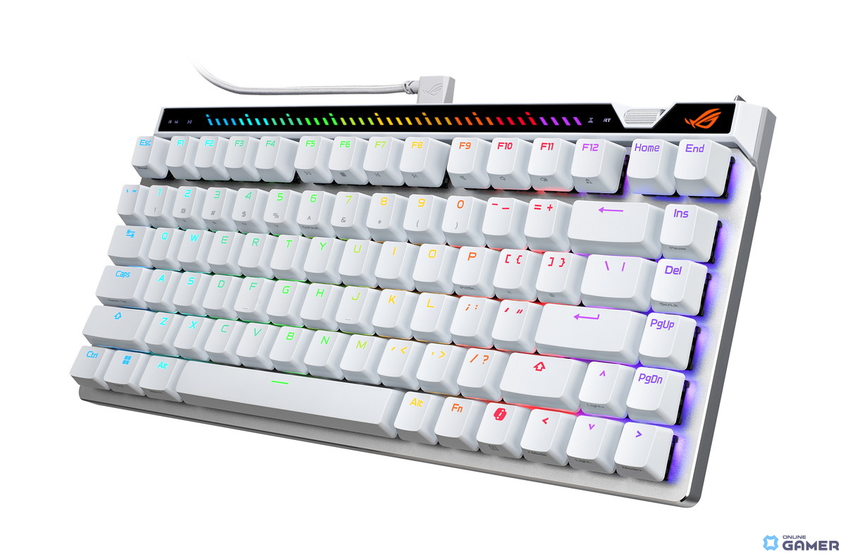 ASUS、ROG新作3製品を発表！48g超軽量マウスや8K対応キーボードなど競技志向モデルが登場の画像