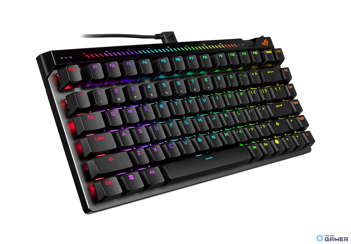ASUS、ROG新作3製品を発表！48g超軽量マウスや8K対応キーボードなど競技志向モデルが登場の画像