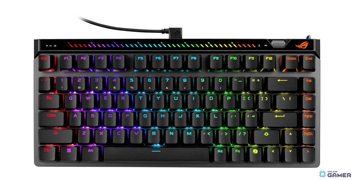 ASUS、ROG新作3製品を発表！48g超軽量マウスや8K対応キーボードなど競技志向モデルが登場の画像