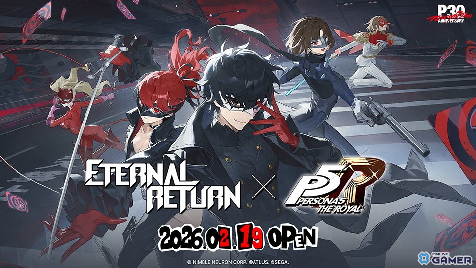 「エターナルリターン」×「ペルソナ5 ザ・ロイヤル」コラボ決定 2月19日より開催のスクリーンショット1