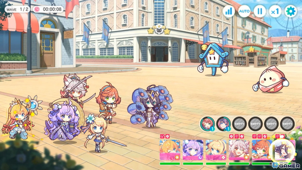 「テクロノス」オールスター感あふれるクロスヒロインRPGを先行プレイ！4つの刻が交差するストーリーに加えて、バトルやハウジングも堪能のスクリーンショット10