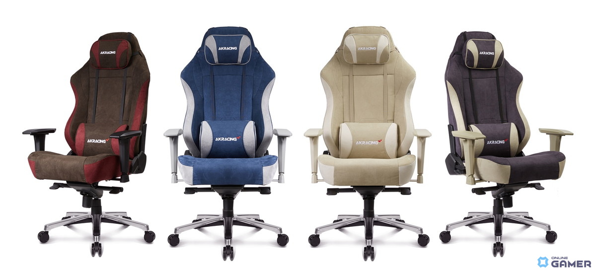 「AKRacing」新作「FAURAシリーズ」2月25日発売！スエード調×アースカラー採用のスクリーンショット1