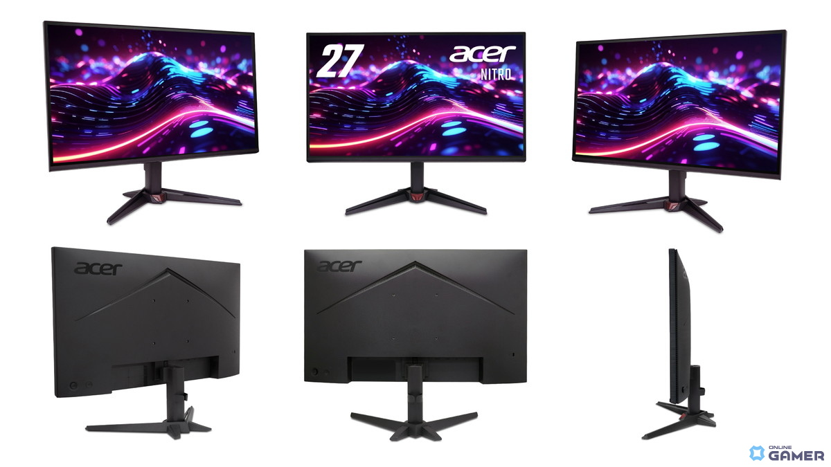 Acer、WQHD 144HzとフルHD 120Hzの新型ゲーミングモニター2機種を発売のスクリーンショット2