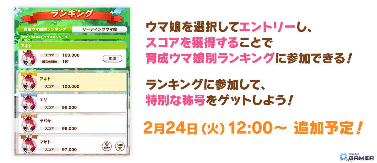 「ウマ娘プリティーダービー」5周年直前生放送まとめ！フォーエバーヤング＆カジノドライヴら8人発表―★3アーモンドアイ実装へのスクリーンショット56
