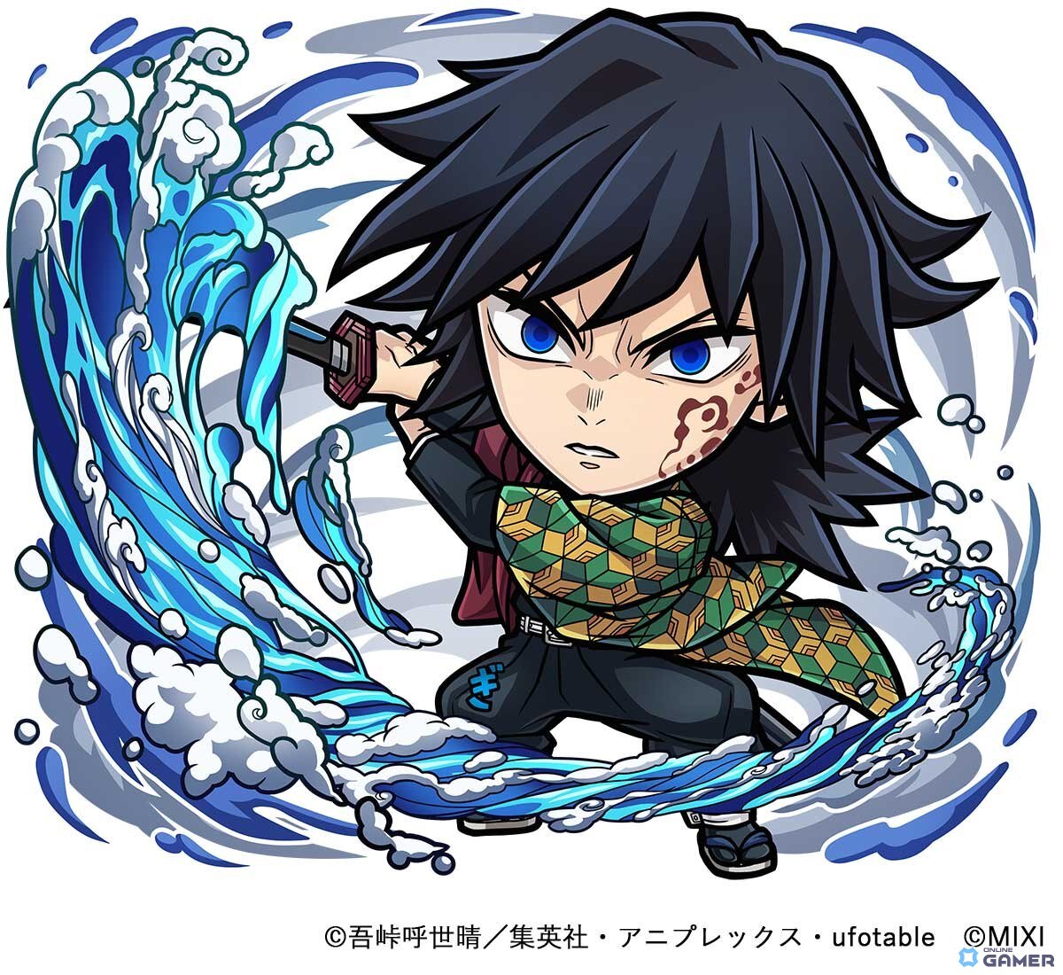 水属性 ★6　冨岡義勇（水柱）CV：櫻井孝宏