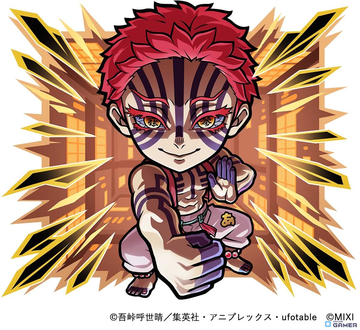 冥属性 ★6　猗窩座（無限城編）　CV：石田彰