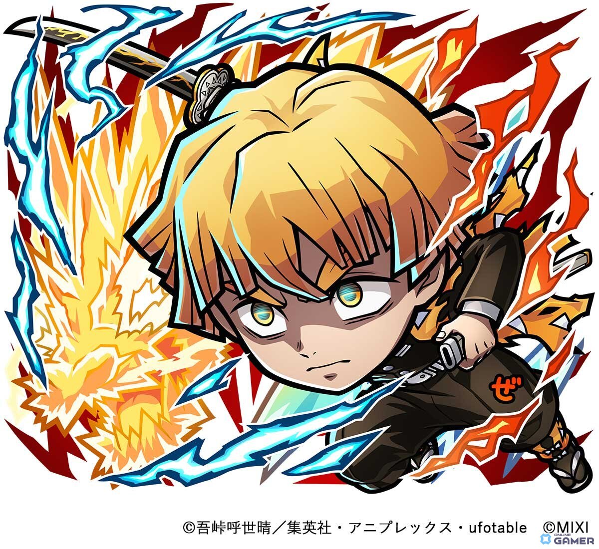 火属性 ★6　我妻善逸（無限城編）（進化後）CV：下野紘